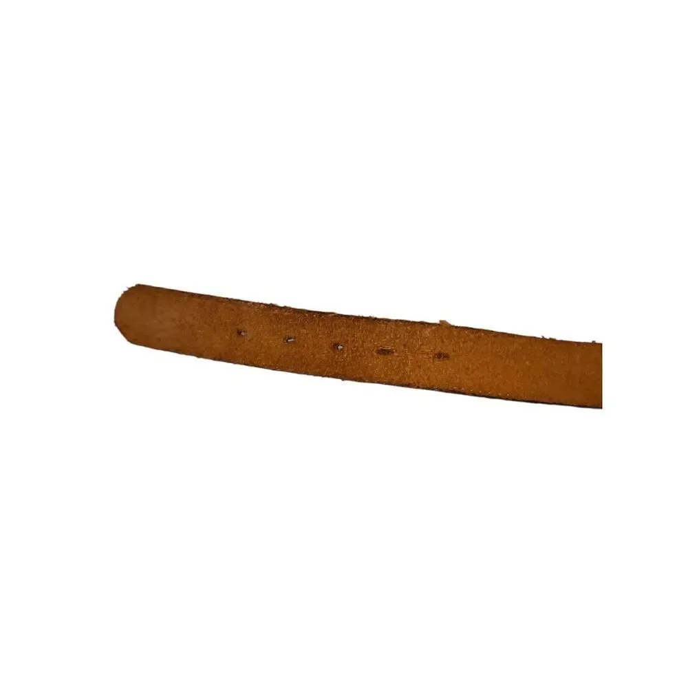 Genuine leather belt Made in Oklahoma Nicely worn in! 44